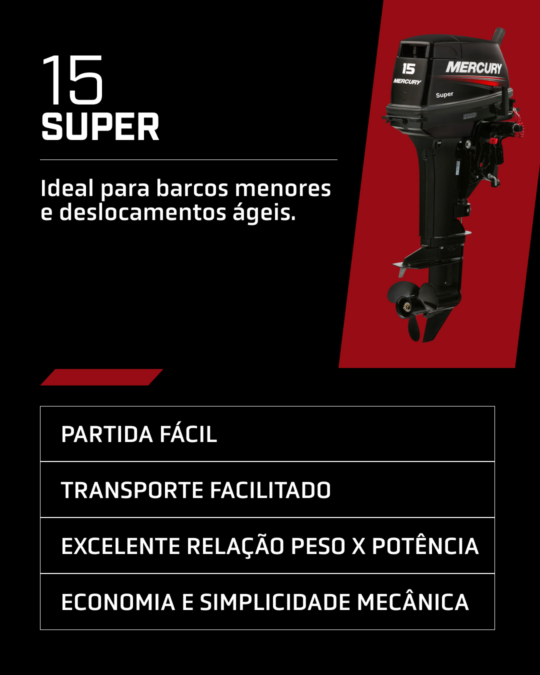 Hélices e otimização de torque para sua embarcação.